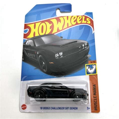 Mattel Hot Wheels C Dodge Challenger Srt Demon