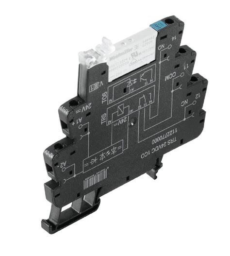 WEIDMULLER WEIDMULLER TRS 24VDC 1CO RELE' SLIM 1 CONTATTO SCAMBIO ...