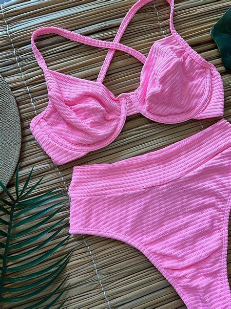 BIQUINI MARINA HOT PANTS ROSA BARBIE Closet Das