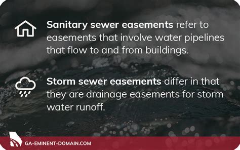 What Is A Sewer Easement GA Eminent Domain Law Firm