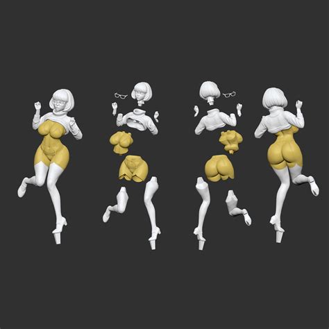 Classic Lingerie NSFW Version Daphne And Velma 3D Printable STL 3D File For Cults