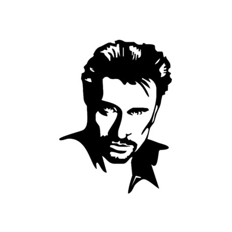 Dessin Johnny Hallyday Facile - Coloriages Johnny Hallyday (Personnes célèbres) – Dessins à colorier ...