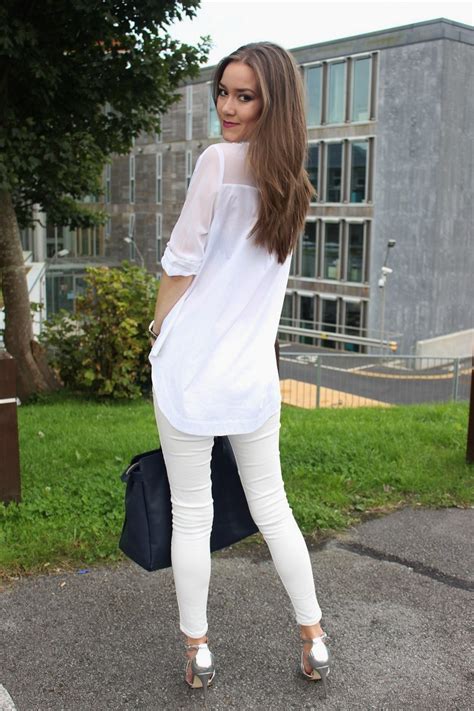 OOTD 16 :: All White Everything : Silver Heels - Sinnamona