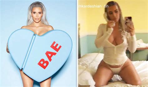Kim Kardashian Flaunts Jaw Dropping Assets As She Poses In Stringy Thong After Nude Snap