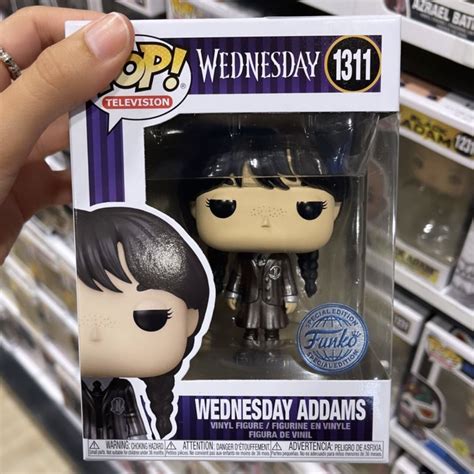 Funko Pop News On Twitter The Hot Topic Exclusive Metallic Wednesday Funko Pop Is Now
