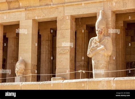 View Of Hatshepsuts Temple Mortuary Temple Of The Pharaoh Of The