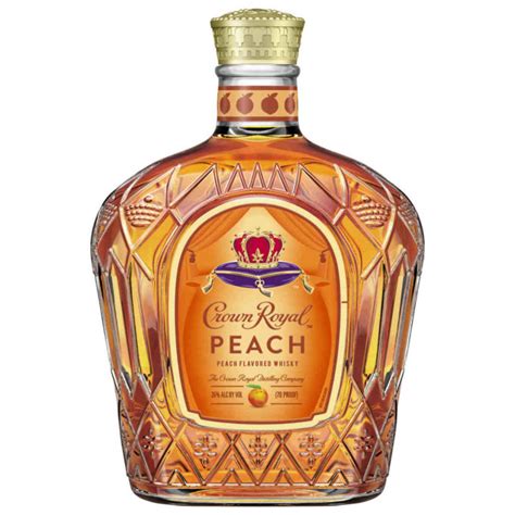 Crown Royal Peach Peach Flavored Canadian Whisky Bevvy