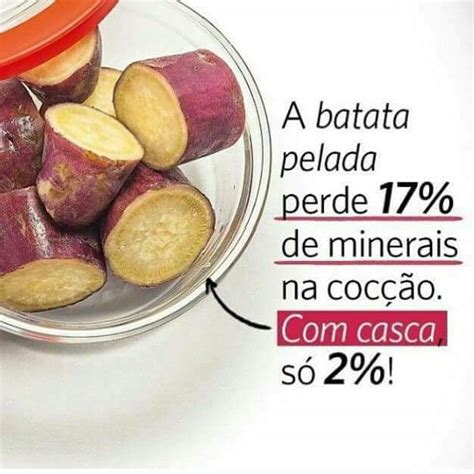 REEDUCAÇÃO ALIMENTAR DA JO IMPORTÂNCIA DA BATATA DOCE CASCA