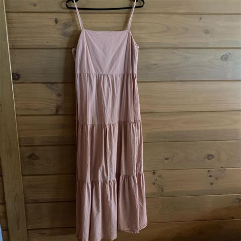 Nude Lucy Blush Maxi Dress Worn Once To Wedding Depop