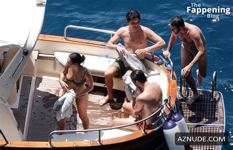 Charli Xcx Sizzles In The Italian Sun In Her Sexy Skimpy Green Bikini Aznude