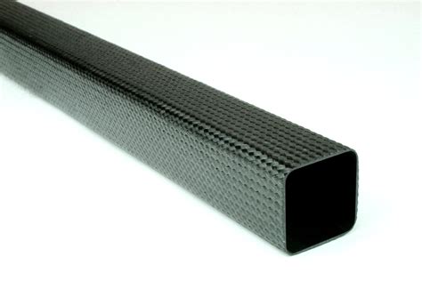 Braided Carbon Fiber Square Tubing 1 X 1 X 24 Dragonplate