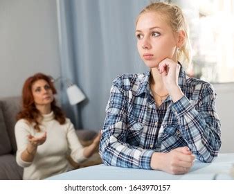 Mature Mother Soothes Adult Daughter Stock Photo 1538296193 Shutterstock