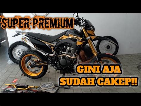 Modif Crf L Jadi Supermoto Super Premium Crf Motovlog Review