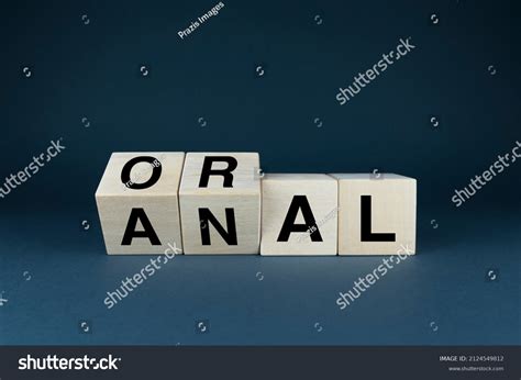Oral Anal Sex Cubes Form Words Stock Photo Edit Now