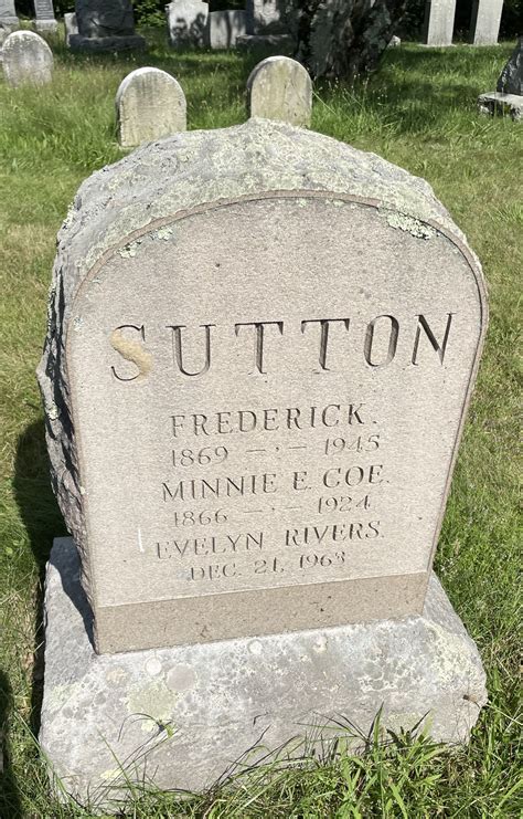 Minnie Eleanor Coe Sutton 1866 1924 Find A Grave Memorial
