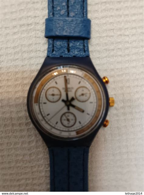 Relojes De Bolsillo Swatch Chrono Scb Rare Chrono Tagg