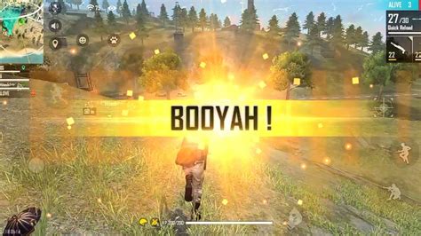 BOOYAH Free Fire Games My First Gameplay Garena Free Fire Booyah