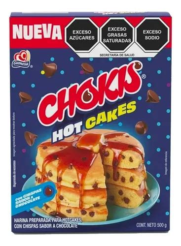 Harina Para Hot Cakes Gamesa Chokis 3 Piezas De 500gr Envío gratis