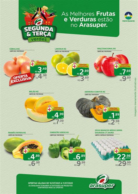 Araújo Supermercados catálogo ofertas 10 07 até 13 07