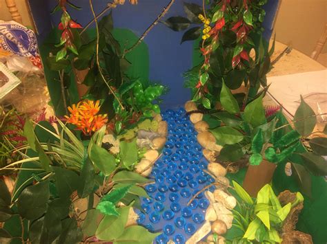 African Elephant Habitat Diorama