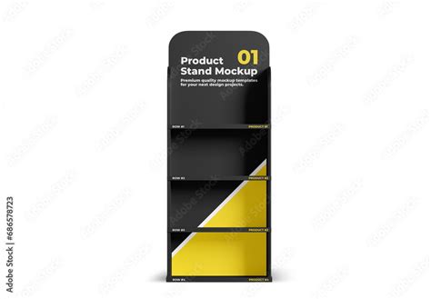 Product Rack Stand Mockup Stock Template Adobe Stock