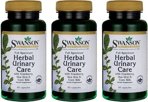 Swanson Full Spectrum Herbal Urinary Care 60 Capsules 3