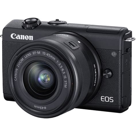 Canon Eos M200 Mirrorless Camera With 15 45mm Lens 3699c009 Bandh