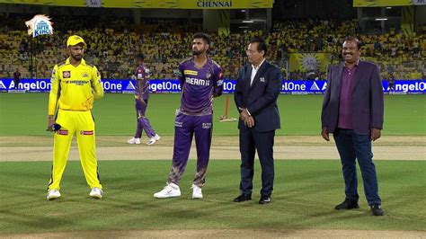 Watch Toss Csk Opt To Bowl At Chepauk Video Online Hd On Jiocinema