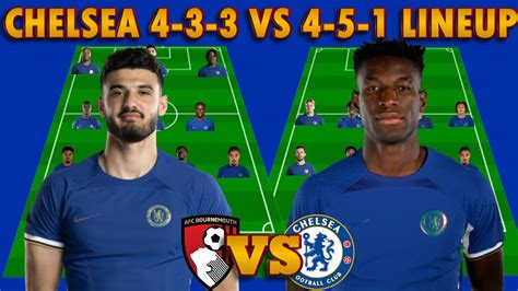 Best Chelsea Vs Bournemouth Potential Starting Lineup In The Epl