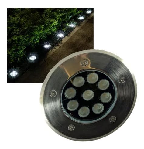 Lampara Led Para Piso W Spot Empotrado En Jardin Piso Casa Cuotas