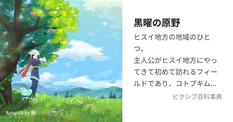 黒曜の原野 こくようのげんやとは【ピクシブ百科事典】