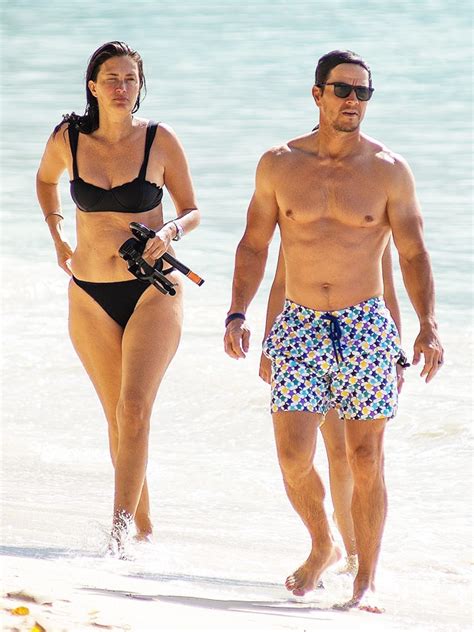Rhea Durham Rocks Bikini On Barbados Vacation With Mark Wahlberg