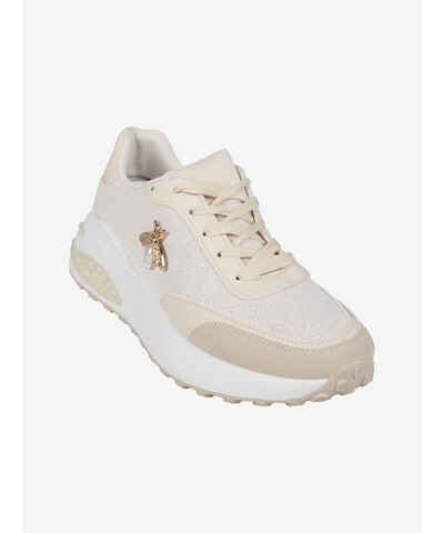 Scarpe A Tinta Unita Basse Con Zeppa Materiali Sostenibili Nude Da Donna Inverno