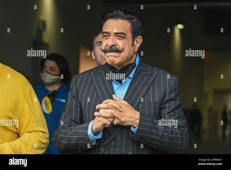 jacksonville jaguars owner shahid khan arrives   sofi stadium