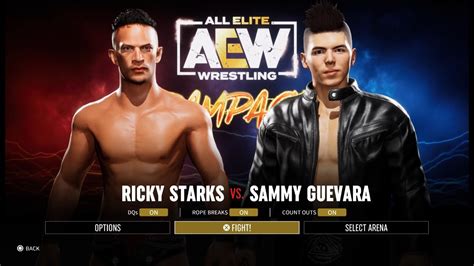 AEW Fight Forever Ricky Starks Vs Sammy Guevara YouTube