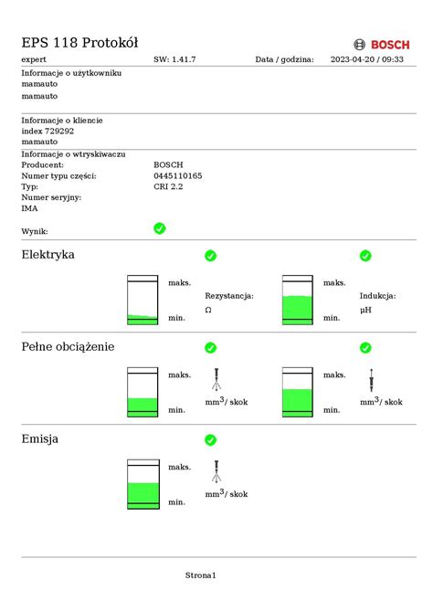 WTRYSK WTRYSKIWACZ TEST OPEL ASTRA III H 1 9 CDTI Shrot Pl