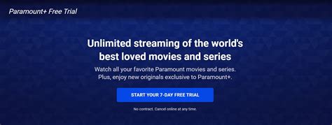 Paramount Plus Free Trial - Start Your 7-Day Paramount+ Free Trial