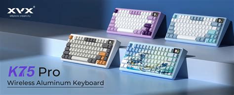 Xvx K Pro Aluminum Pcb Hot Swap Flex Cuts Pcb Shopee