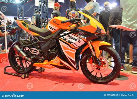 Motorstar Xplorer 200ii Motorcycle At Inside Racing Motorshow In Pasay