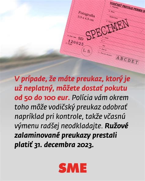 #vodicak #preukaz #platnost | Denník SME