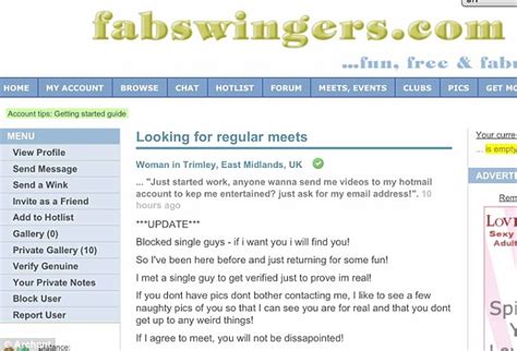 Fabswingers Uk Miss Blue Eyes Photos