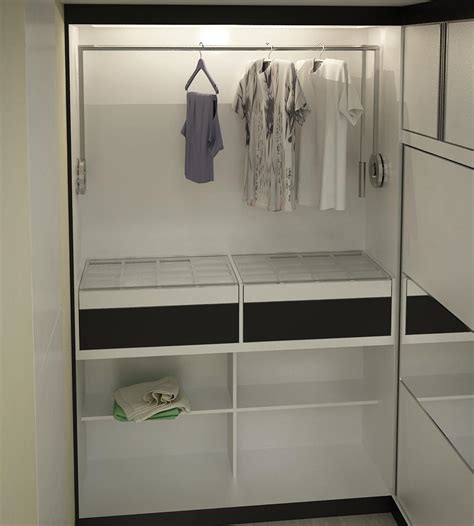 Dabel-U design interior: Clothes closet