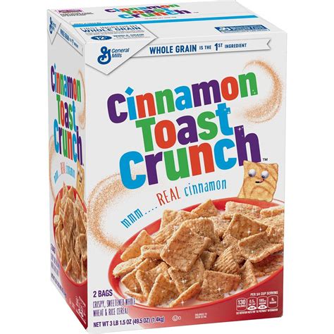 Cinnamon Toast Crunch Cereal 495 Oz Caja Vevo Comida Gourmet Y Alimentos