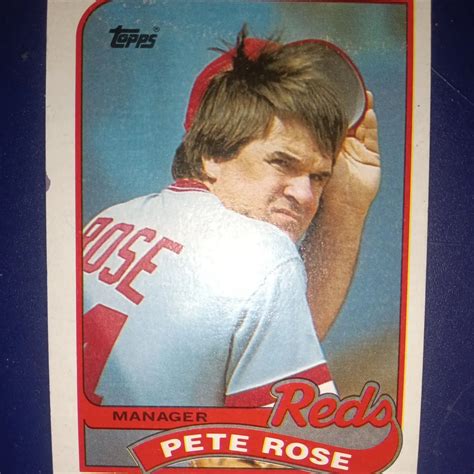 RARE 1989 Topps Pete Rose Error Card 505 Whatnot Buy Sell