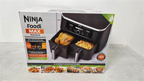 Ninja Dual Heißluftfritteuse im Test 2023 Der beste Airfryer