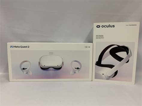 【やや傷や汚れあり】meta Quest2 128gb Vrヘッドセット Oculus Quest2 Elite Strap付 7 17