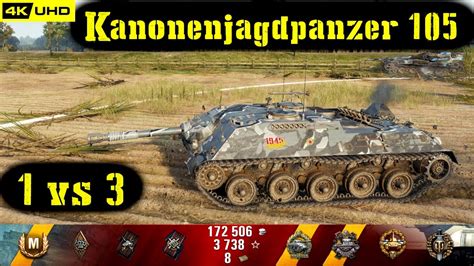 World Of Tanks Kanonenjagdpanzer Replay 8 Kills 3 9K DMG Patch 1 6 1