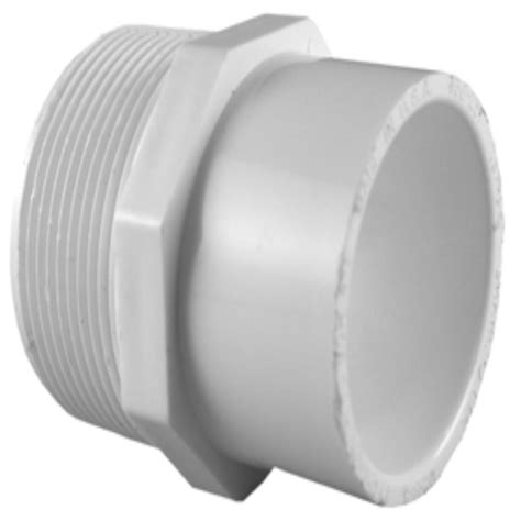 Charlotte Pipe 1 1 4 In X 1 1 2 In PVC Sch 40 MPT X S Reducer Male