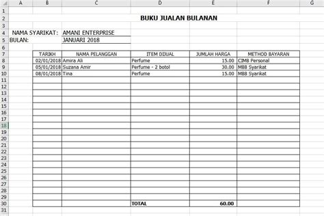 Buku Tunai Format Contoh Buku Tunai Jonathon Kuvalis