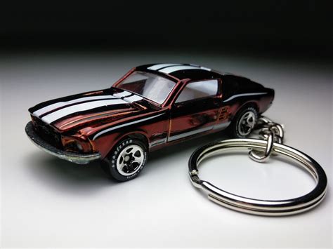 Ford Mustang Hot Wheels Keychain Etsy